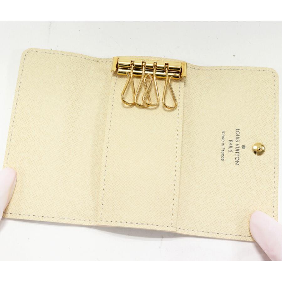 Louis Vuitton  ダミエアズール　４連キーケース LOUIS VUITTON ルイヴィトン 4連キーケース ダミエアズール