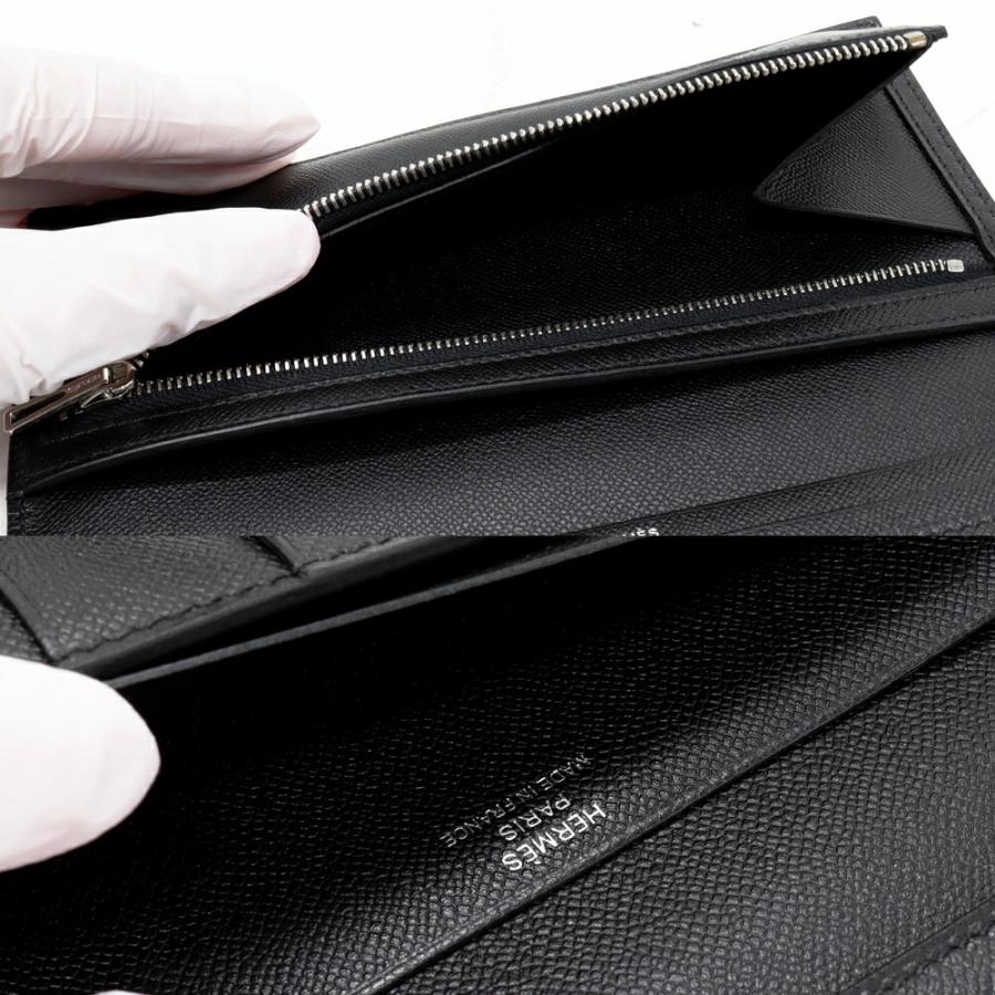 HERMES（エルメス） ファスナー長財布(小銭入れあり) ベアン スフレ