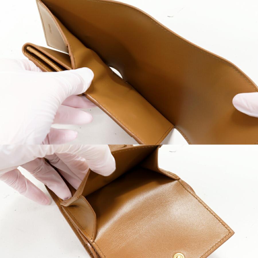 CELINE（セリーヌ） 三つ折り財布(小銭入れあり) トリオンフ スモール