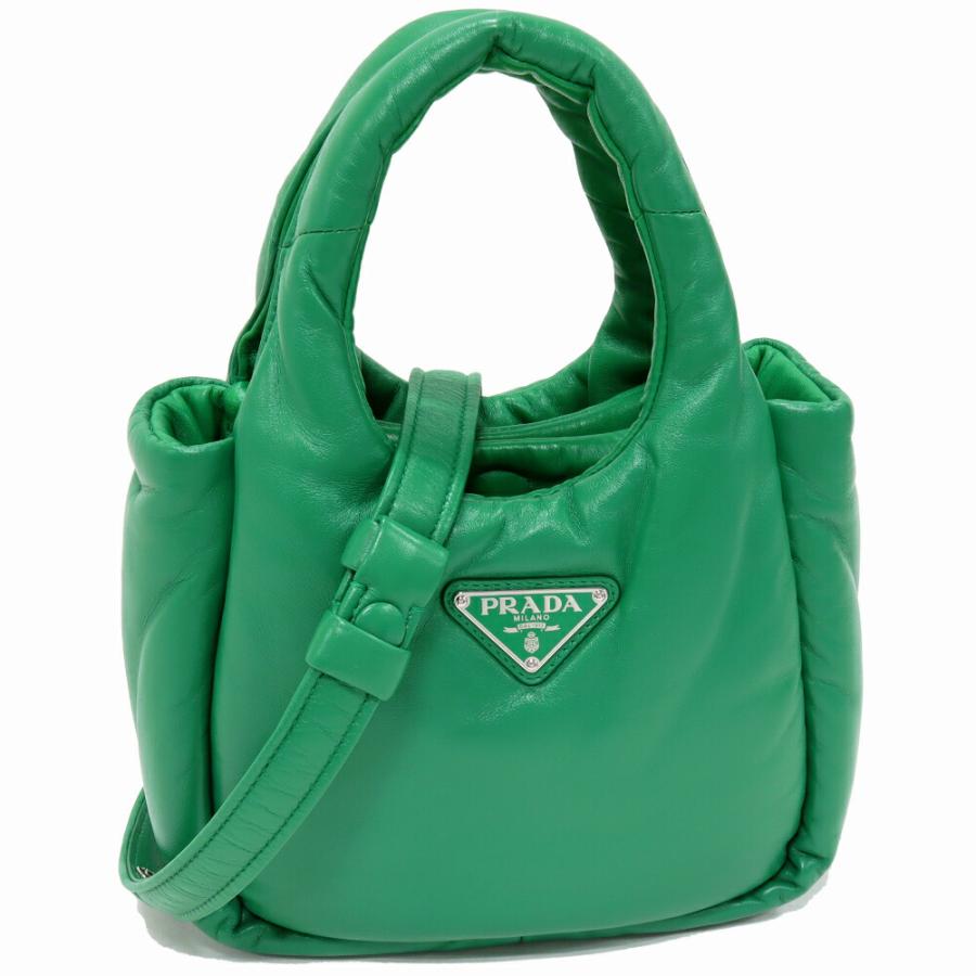 PRADA（プラダ） パテッド ナッパトライアングル スモール ナッパ 