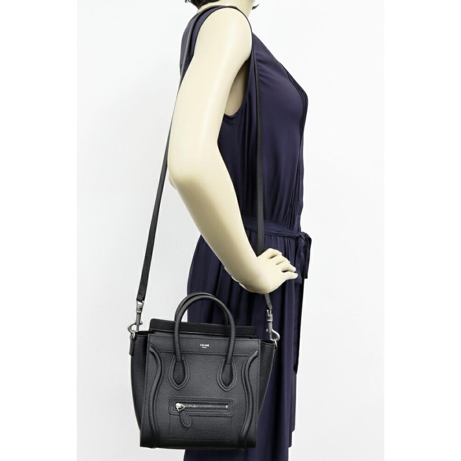 未使用品 CELINE セリーヌ ラゲージ ナノショッパー  189243DRU ドラムドカーフスキン プードル （ピンクベージュ系） レディース CELINE（セリーヌ） 未使用品 ラゲージ ナノショッパー ハンドバッグ