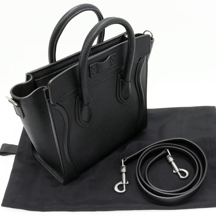 CELINE（セリーヌ） ハンドトートバッグ ラゲージ ナノショッパー