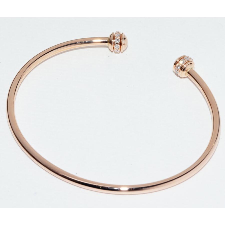 ブレスレット バングル ピアジェ風 ホワイトゴールド製ダイヤモンドバングル- ピアジェ G36PV300