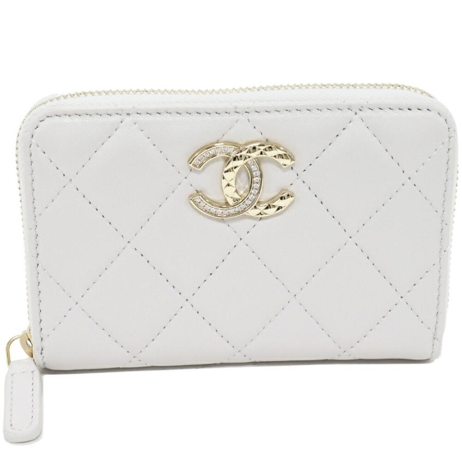 CHANEL（シャネル） コインケース マトラッセ コインパース ラムスキン