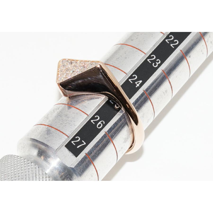 PRADA プラダ 指輪 K18PG ダイヤ0.47ct エターナルゴールド