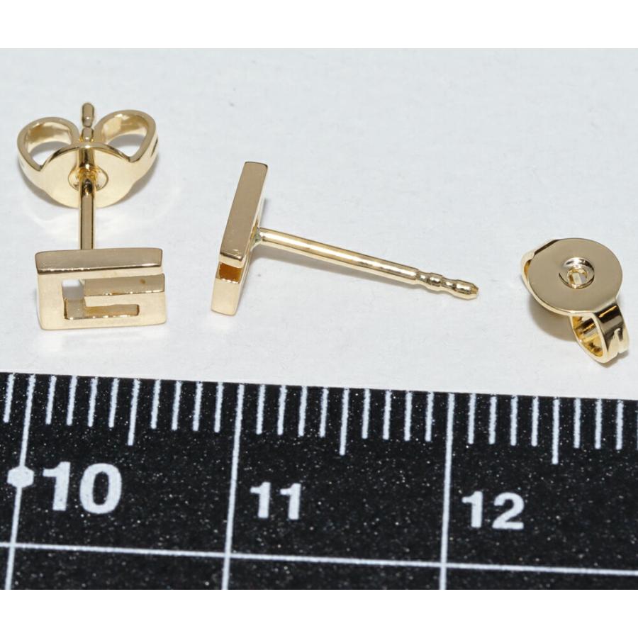 GUCCI（グッチ） ピアス K18YG Gロゴ スタッズピアス : たかみ質店