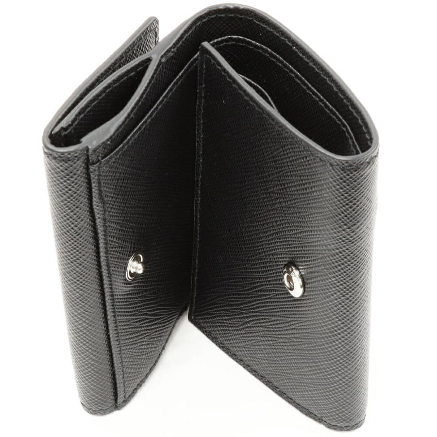 PRADA プラダ 三つ折り財布(小銭入れあり) サフィアーノ