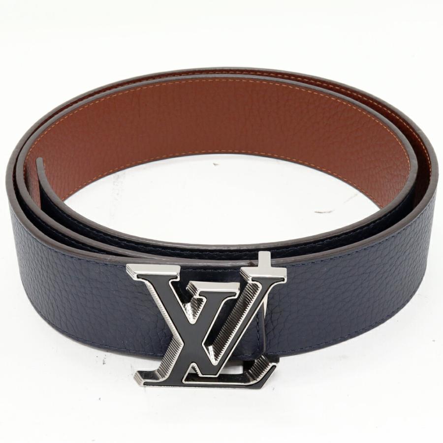 LOUIS VUITTON（ルイ・ヴィトン） ベルト トリヨンレザー ネイビーx