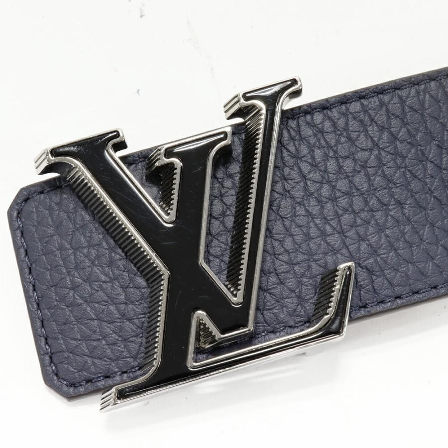 LOUIS VUITTON（ルイ・ヴィトン） ベルト トリヨンレザー ネイビーx