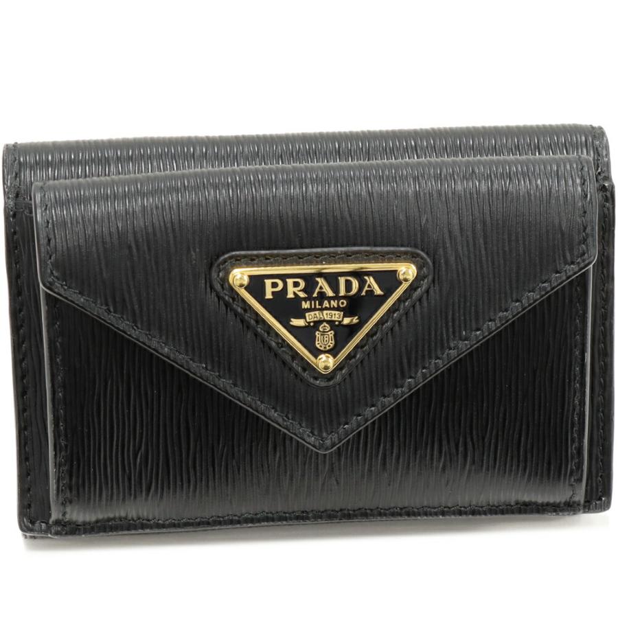 PRADA（プラダ） 三つ折り財布(小銭入れあり) ヴィッテロムーブ