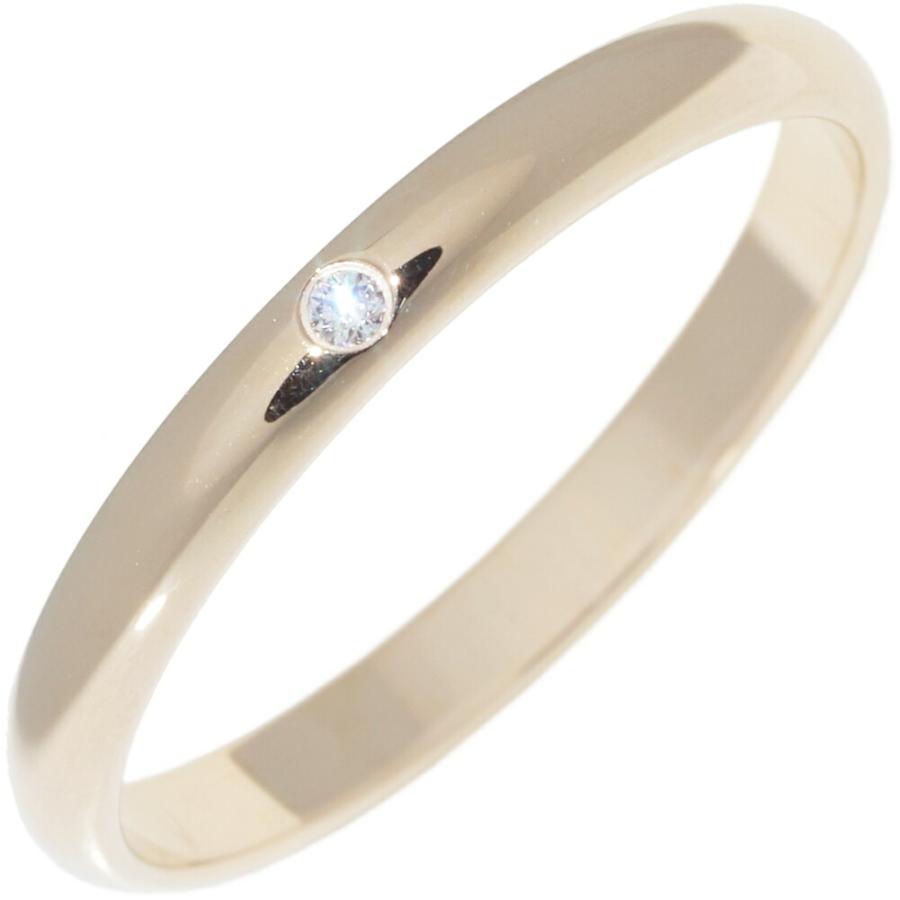 Cartier ウエディングリング　k18 YG Cartier（カルティエ） 指輪 K18YG ダイヤ1P(0.01ct) クラシック