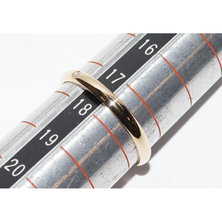 Cartier（カルティエ） K18YG ダイヤ1P(0.01ct) クラシック