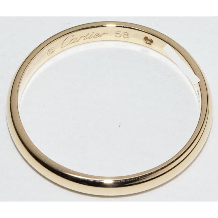 Cartier（カルティエ） 指輪 K18YG ダイヤ1P(0.01ct) クラシック