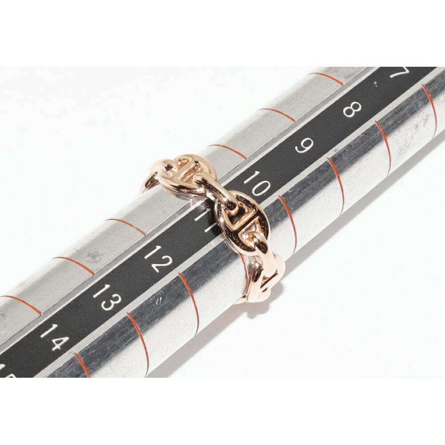 HERMES（エルメス） 指輪 K18PG シェーヌダンクル アンシェネ リング