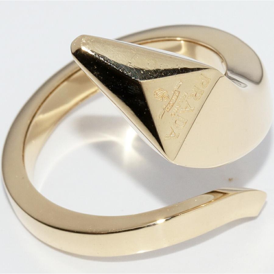 PRADA ブラック ミュール ゴールドリング装飾 中古・古着通販】PRADA (プラダ) ミュール ブラック サイズ:35 1/2