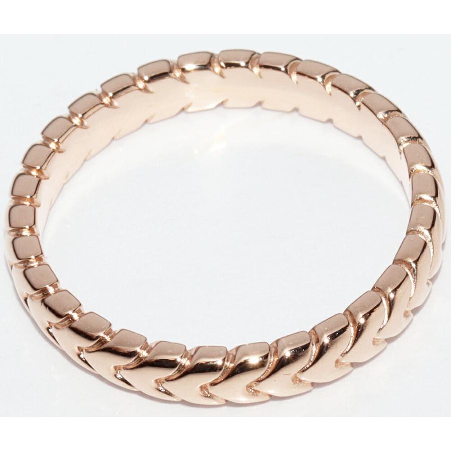 BVLGARI（ブルガリ） 指輪 K18PG スピガ ウェディングリング AN856860