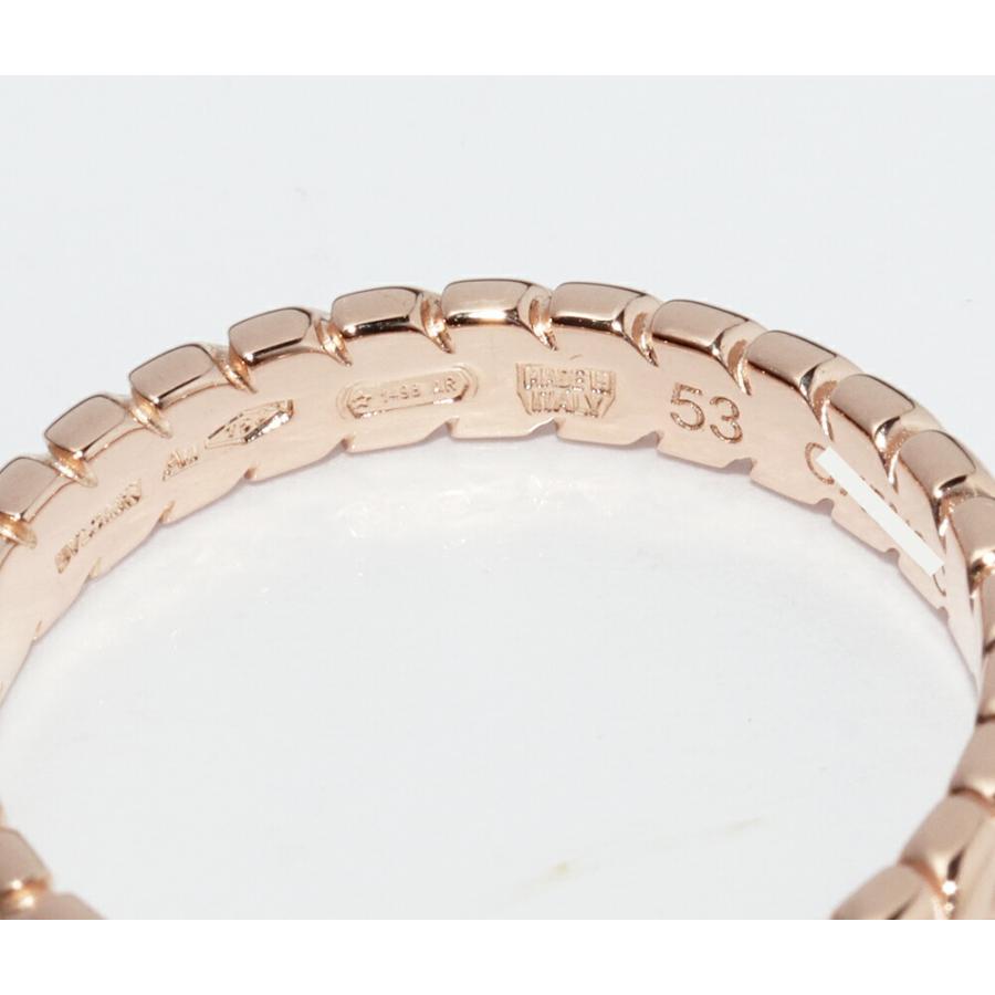 BVLGARI（ブルガリ） 指輪 K18PG スピガ ウェディングリング AN856860