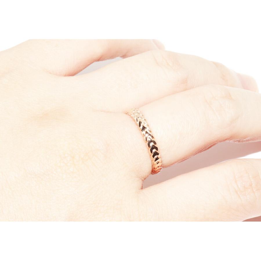 BVLGARI（ブルガリ） 指輪 K18PG スピガ ウェディングリング AN856860