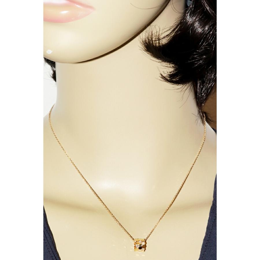 CHAUMET（ショーメ） ペンダントネックレス K18YG ダイヤ12P(0.18ct