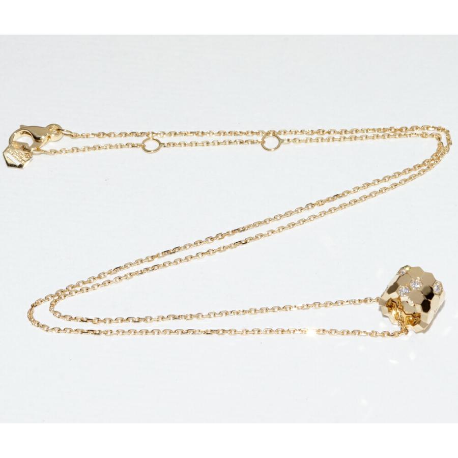 CHAUMET（ショーメ） ペンダントネックレス K18YG ダイヤ12P(0.18ct