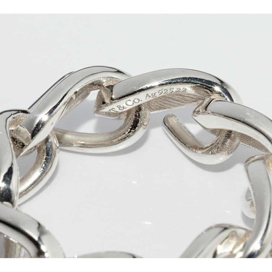 Tiffany&Co.フォージリンクリング SV925 約17号 ティファニー 指輪 SV