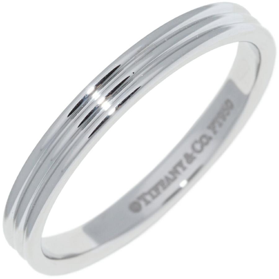 ティファニー 指輪 Pt950 3ロウ バンド リング : たかみ質店 Yahoo!店