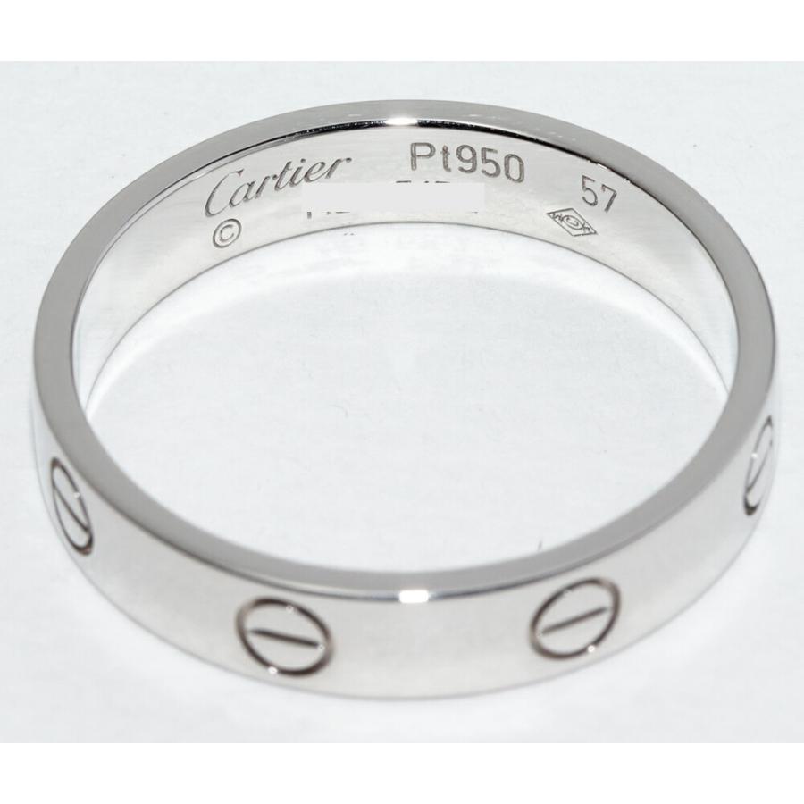 Cartier（カルティエ） 指輪 Pt950 ラブリング スモールモデル