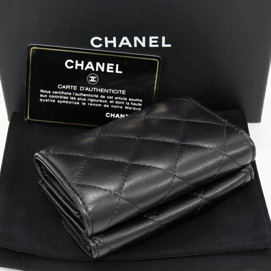 CHANEL（シャネル） 三つ折り財布(小銭入れあり) アイコニックプリント