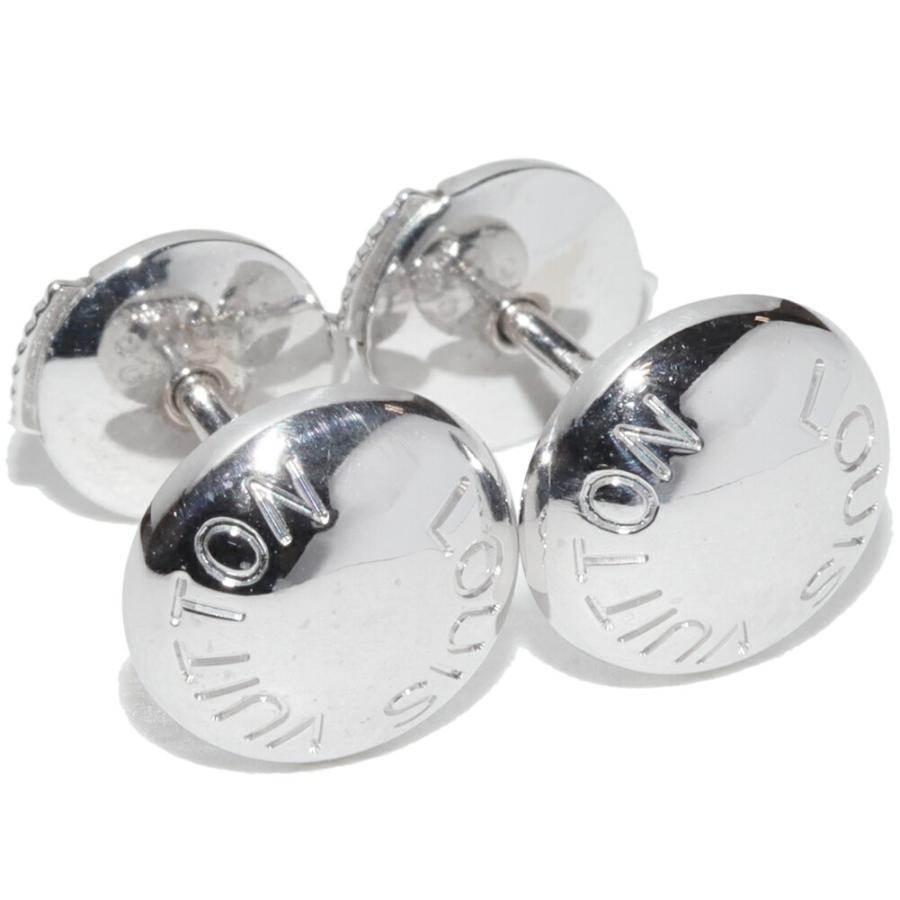 LOUIS VUITTON（ルイ・ヴィトン） ピアス K18WG ピュス ドレイユクルー