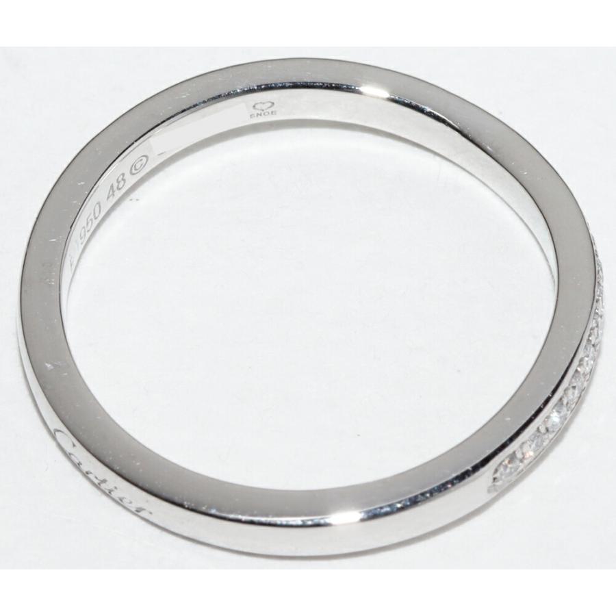 Cartier（カルティエ） 指輪 Pt950 ダイヤ25P(0.09ct) バレリーナ