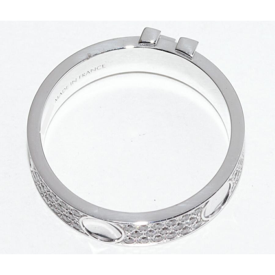 LOUIS VUITTON（ルイ・ヴィトン） 指輪 K18WG パヴェダイヤ約0.70ct