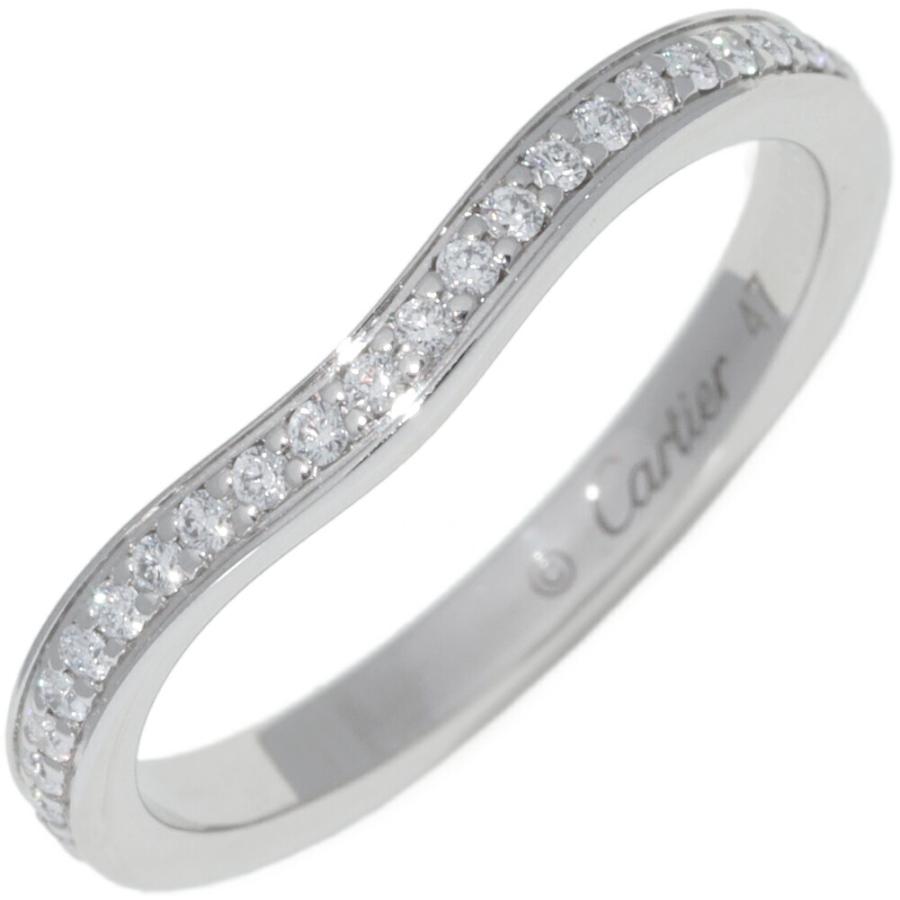 Cartier（カルティエ） 指輪 Pt950 ダイヤ27P(0.09ct) バレリーナ
