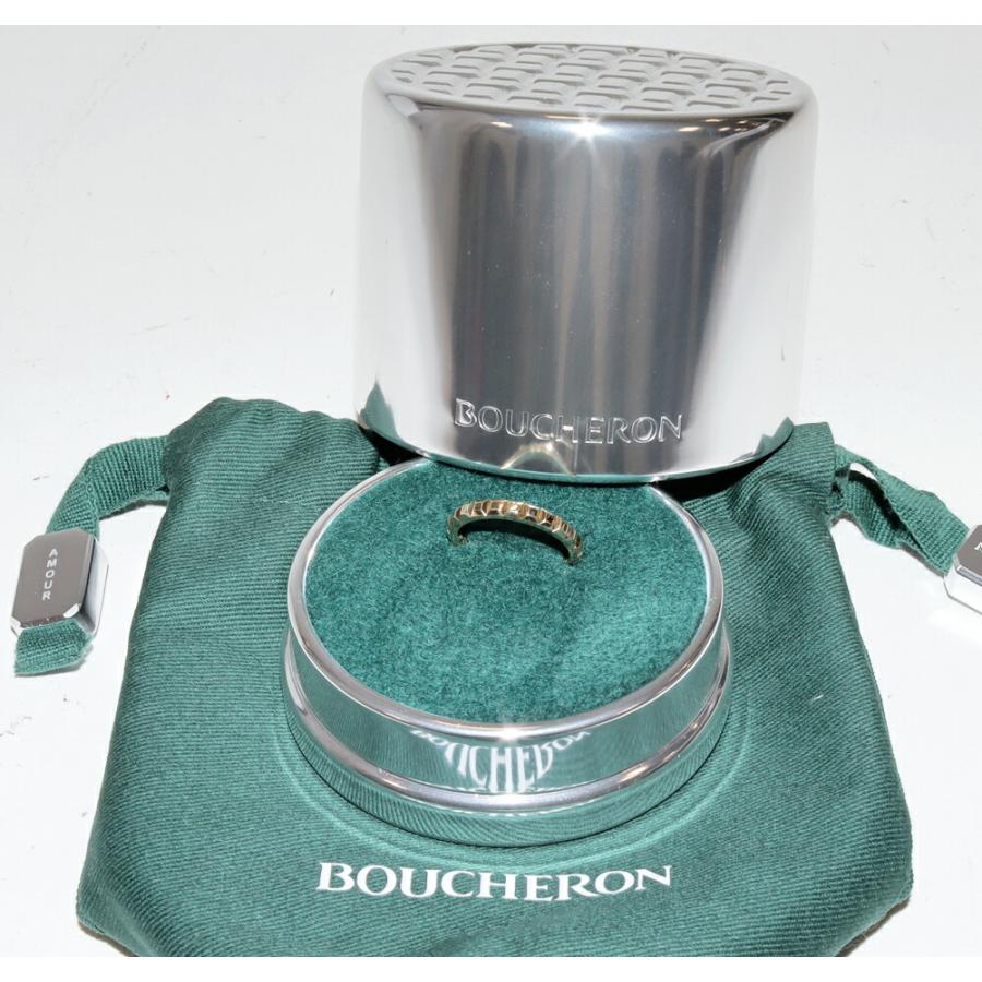 ブシュロン 指輪 K18YG キャトル クルドパリ リング ミディアム