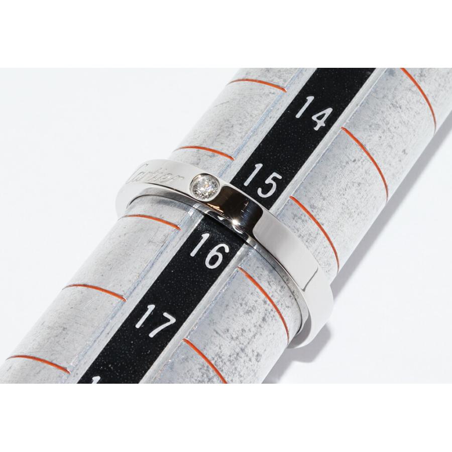 お値下げ　Cartier カルティエ　PT950 2Pダイヤ　50 10号 Cartier（カルティエ） 指輪 Pt950 ダイヤ2P(計0.07ct) Cドゥ