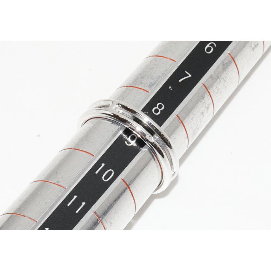 HERMES（エルメス） 指輪 K18WG アリアンヌ ウェディング リング