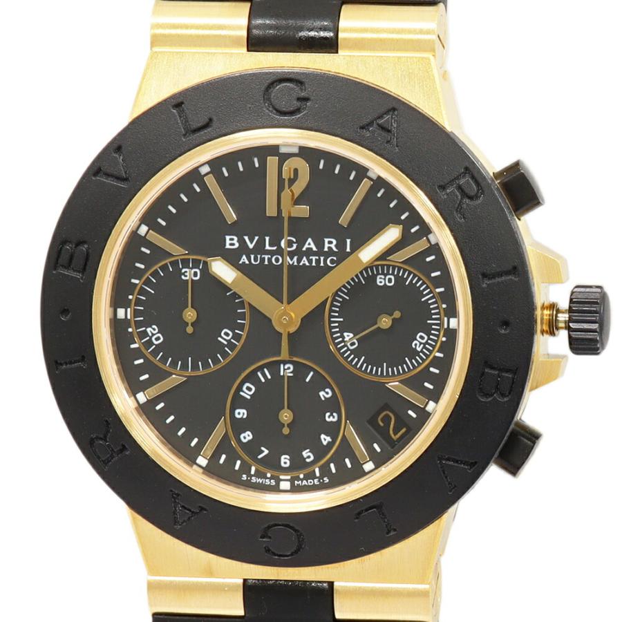 BVLGARI（ブルガリ） ディアゴノ クロノ AC38G メンズ : たかみ質店 