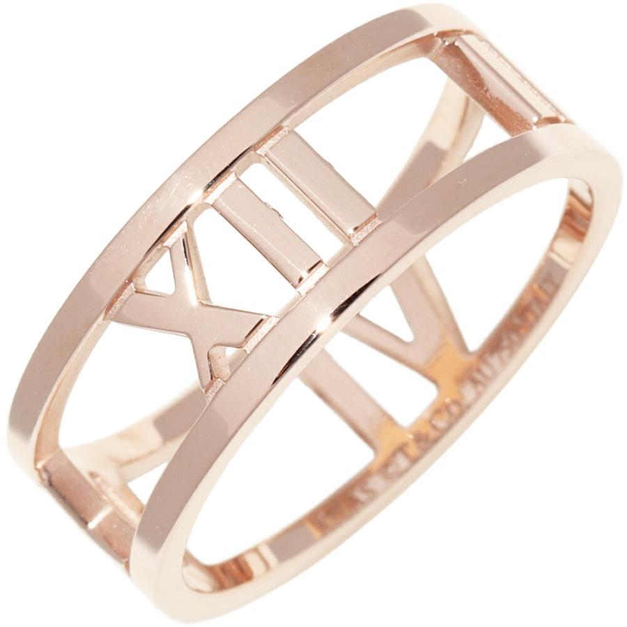 ティファニー 指輪 K18PG オープンアトラス リング : たかみ質店 Yahoo