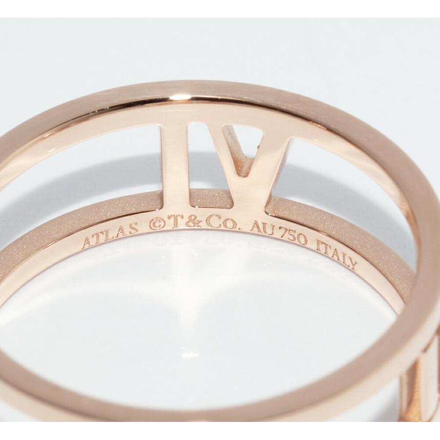 ティファニー 指輪 K18PG オープンアトラス リング : たかみ質店 Yahoo