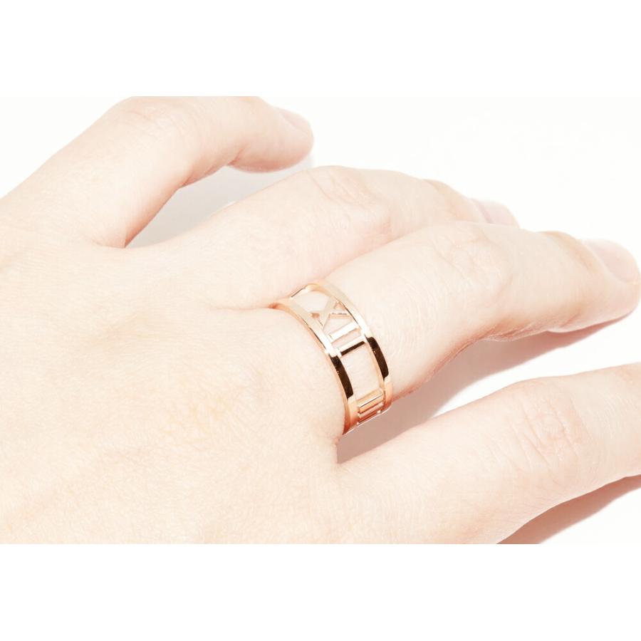 ティファニー 指輪 K18PG オープンアトラス リング : たかみ質店 Yahoo