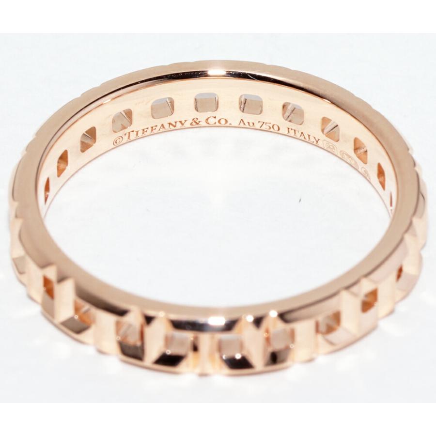 ティファニー 指輪 K18PG Tトゥルー ナローリング 幅3.5ミリ : たかみ