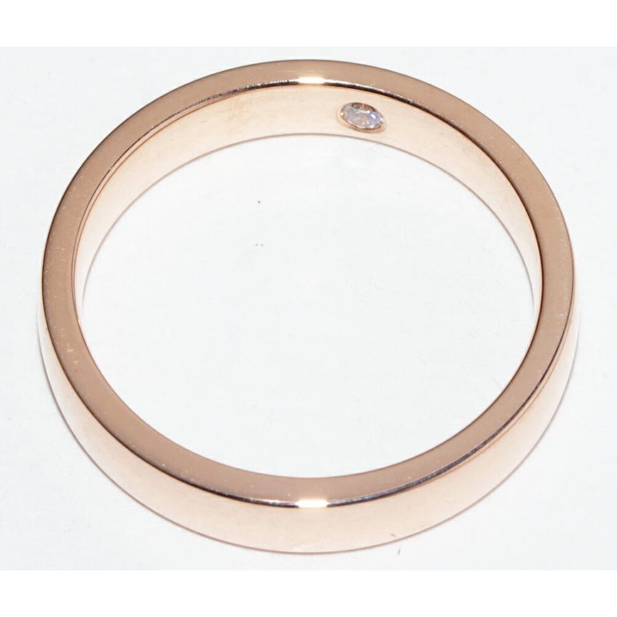 CHAUMET（ショーメ） 指輪 K18PG シークレットダイヤ1P(0.02ct