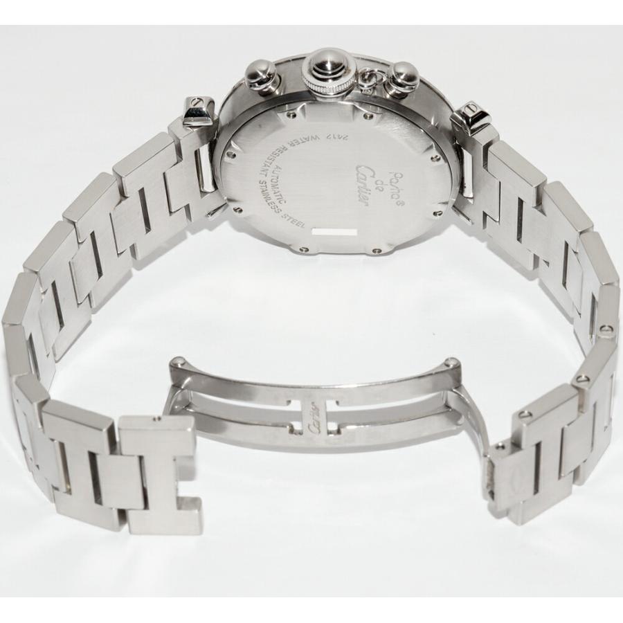 【新品】Cartier カルティエ パシャ ローマンニューメラルコレクション Cartier（カルティエ） パシャ C クロノ W31048M7 メンズ : たかみ質店