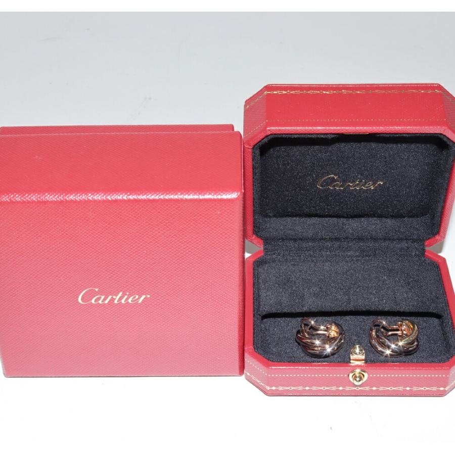 Cartier（カルティエ） ピアス K18YG K18WG K18PG トリニティピアス