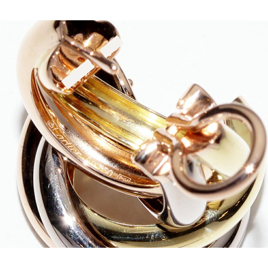 Cartier（カルティエ） ピアス K18YG K18WG K18PG トリニティピアス