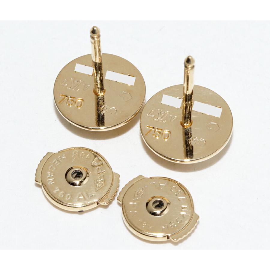 LOUIS VUITTON（ルイ・ヴィトン） ピアス K18YG ダイヤ2P ピュス