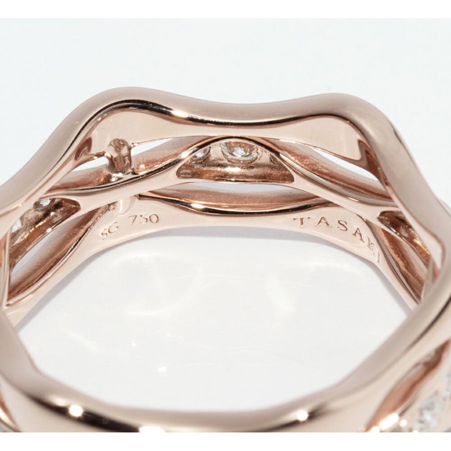 TASAKI（タサキ） 指輪 K18SG(K18PG) ダイヤ0.35ct アルーアラベッロ 