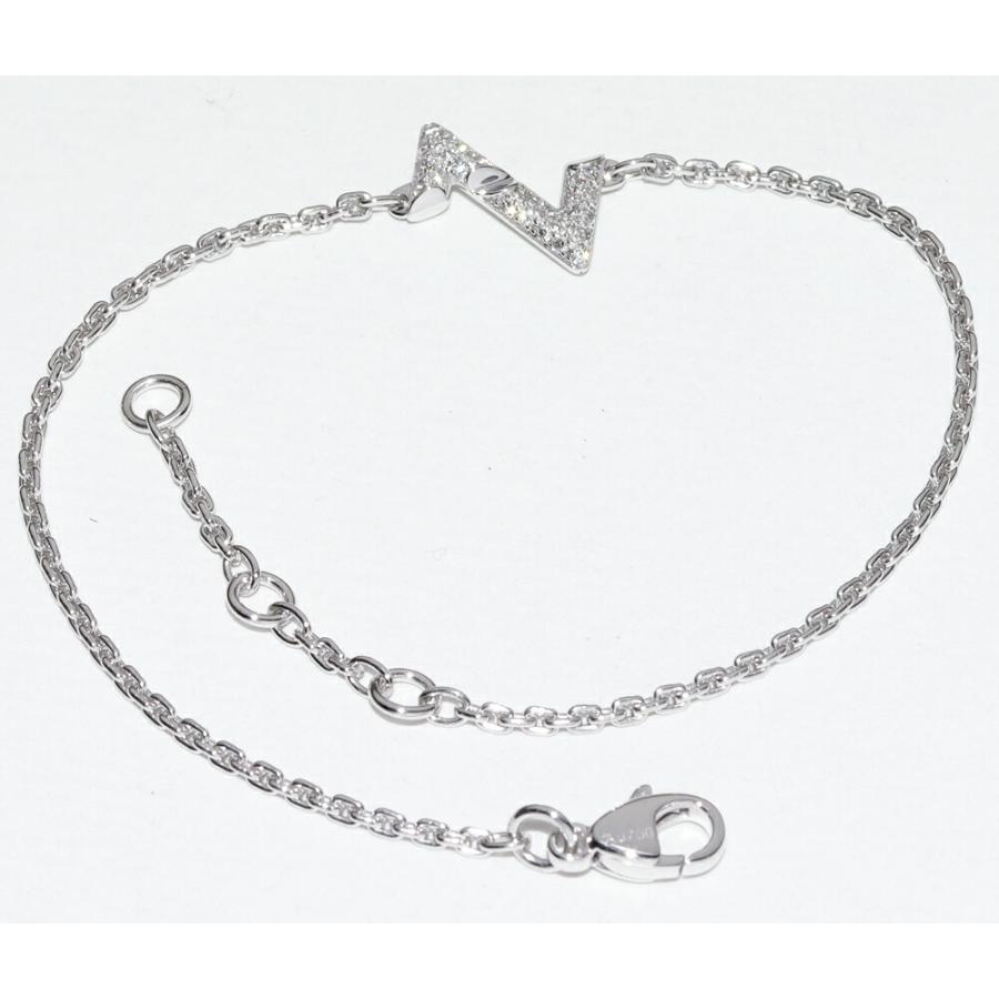 LOUIS VUITTON（ルイ・ヴィトン） ブレスレット K18WG ダイヤ計0.10ct