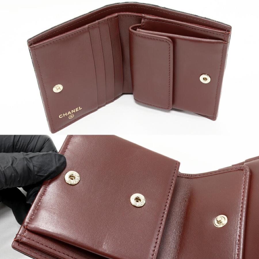 CHANEL（シャネル） 二つ折り財布(小銭入れあり) マトラッセ スモール