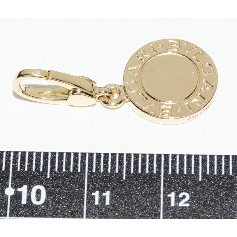 BVLGARI（ブルガリ） チャーム K18YG オニキス ブルガリブルガリ