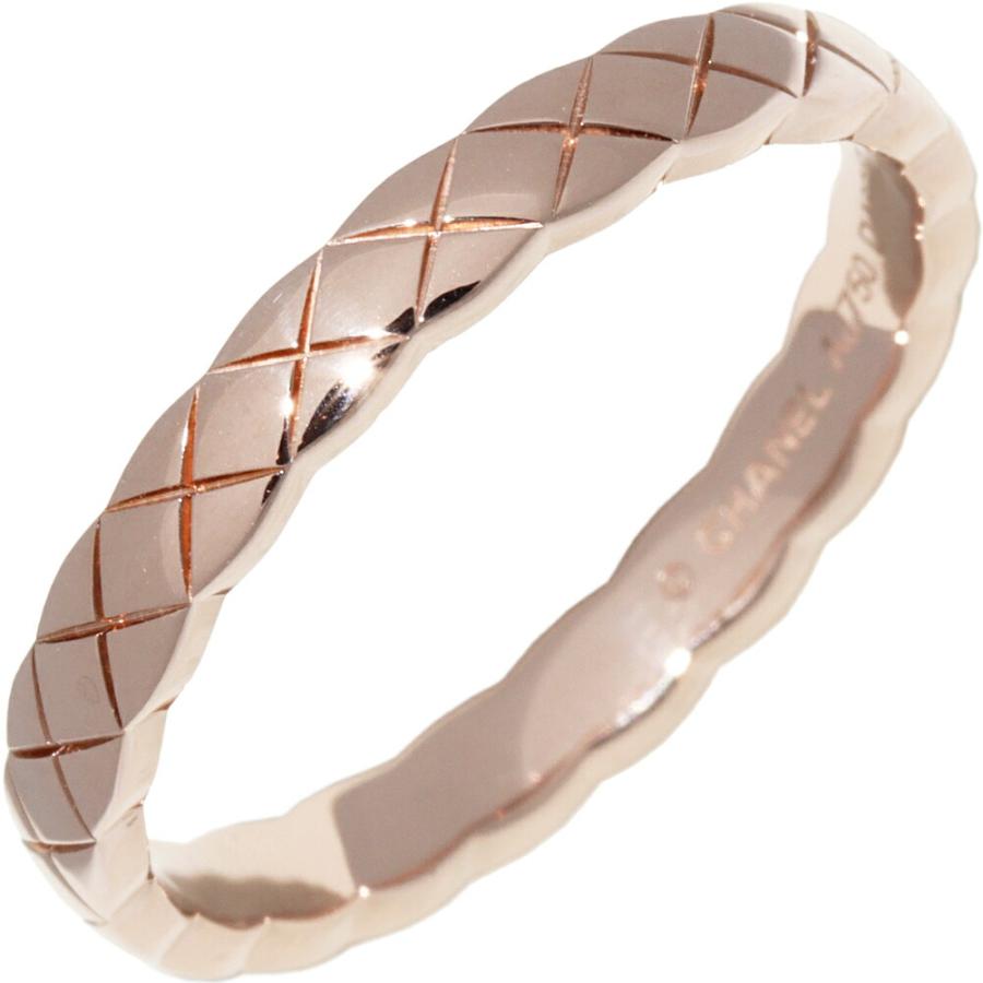 CHANEL（シャネル） 指輪 K18PG ココクラッシュリング ミニモデル